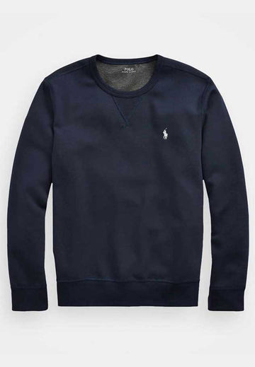 Polo Ralph Lauren Fleece Sweatshirt - Navy White Logo
