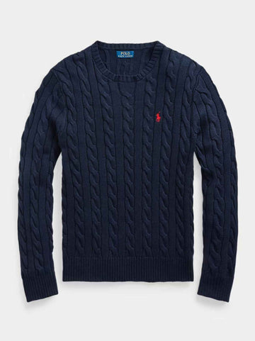 Polo Ralph Lauren Cable-Knit Sweater - Navy