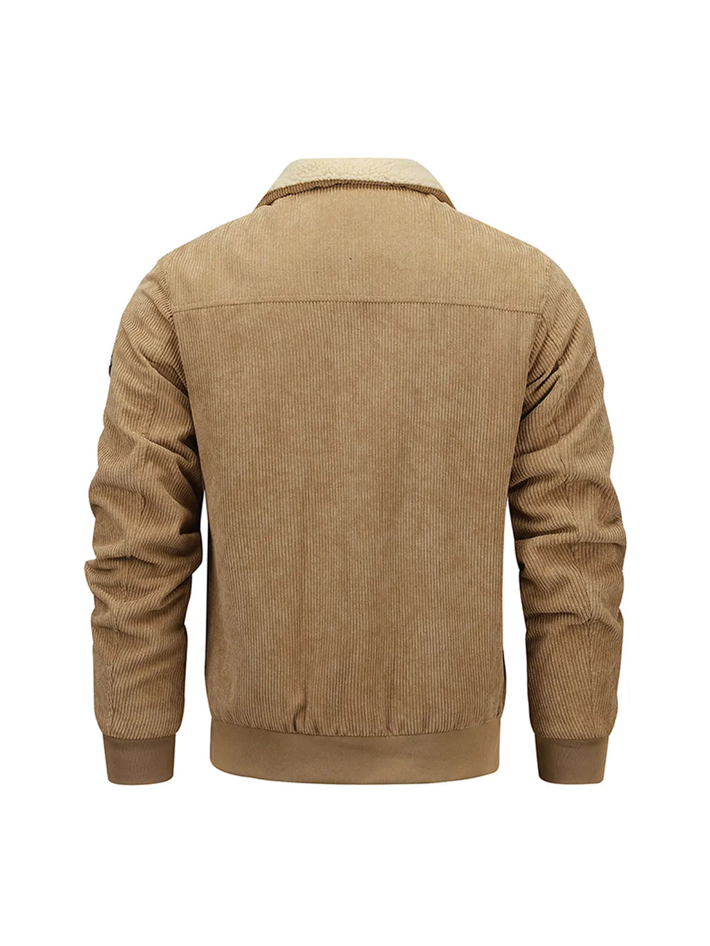 Warm Corduroy Jacket with Fleece Lining