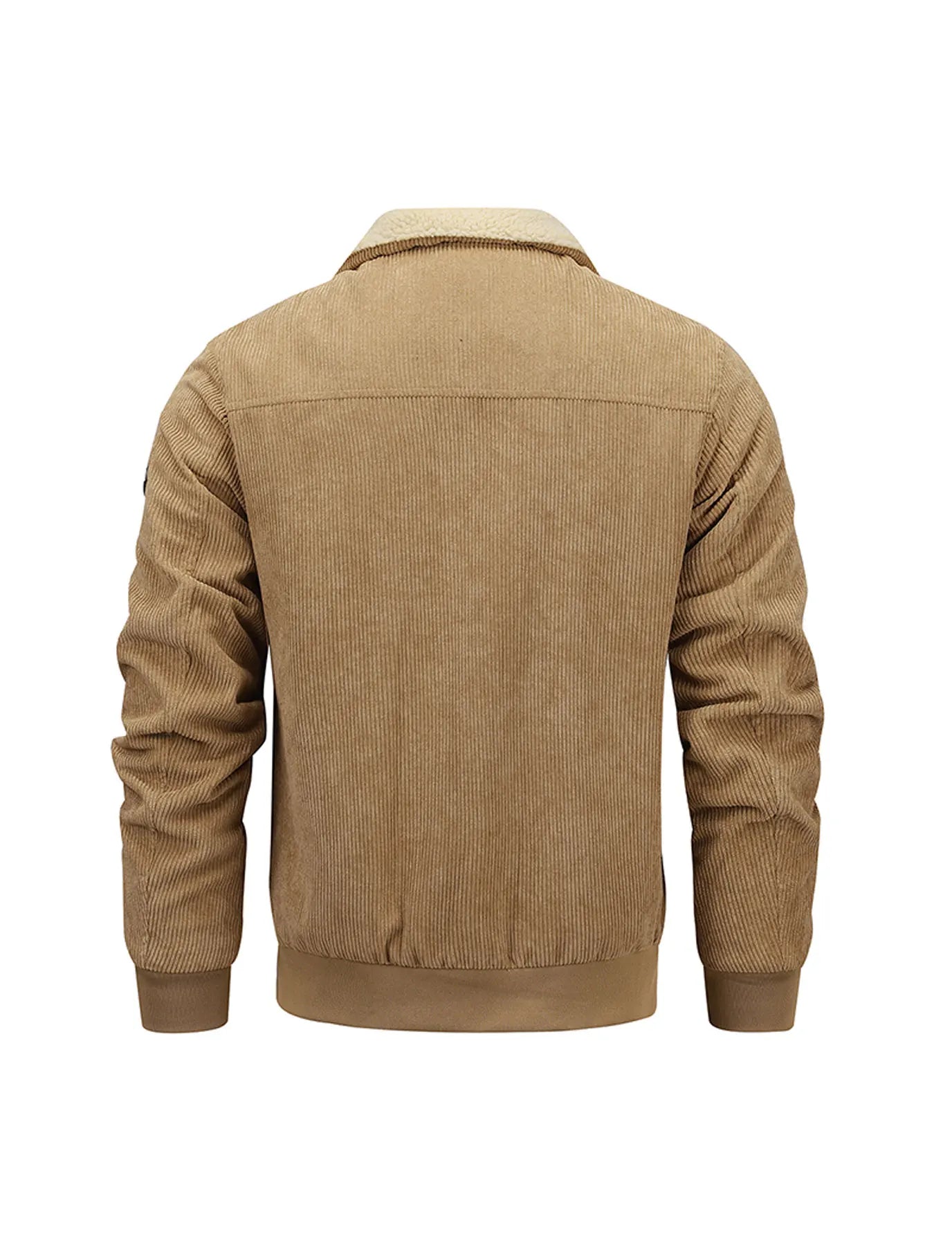 Warm Corduroy Jacket with Fleece Lining