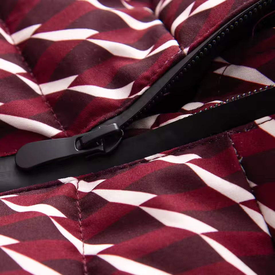 Hooded Printed Puffer Jacket